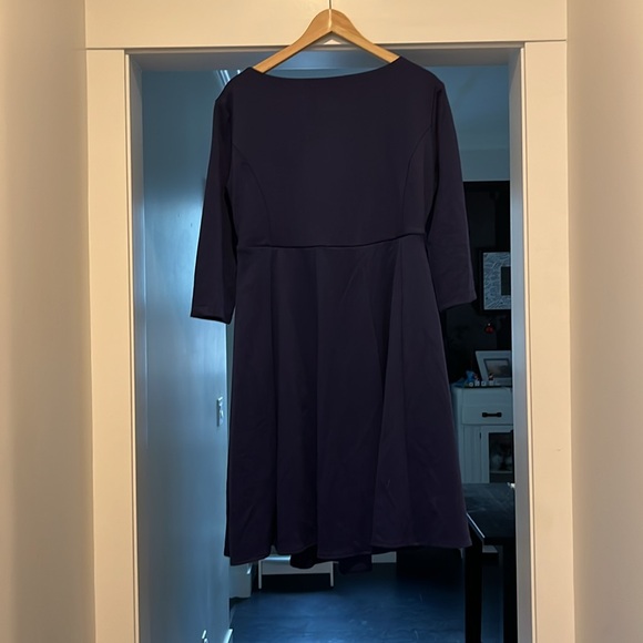 Tiffany Rose Maternity Dress Sienna Navy SALE - Picture 3 of 7